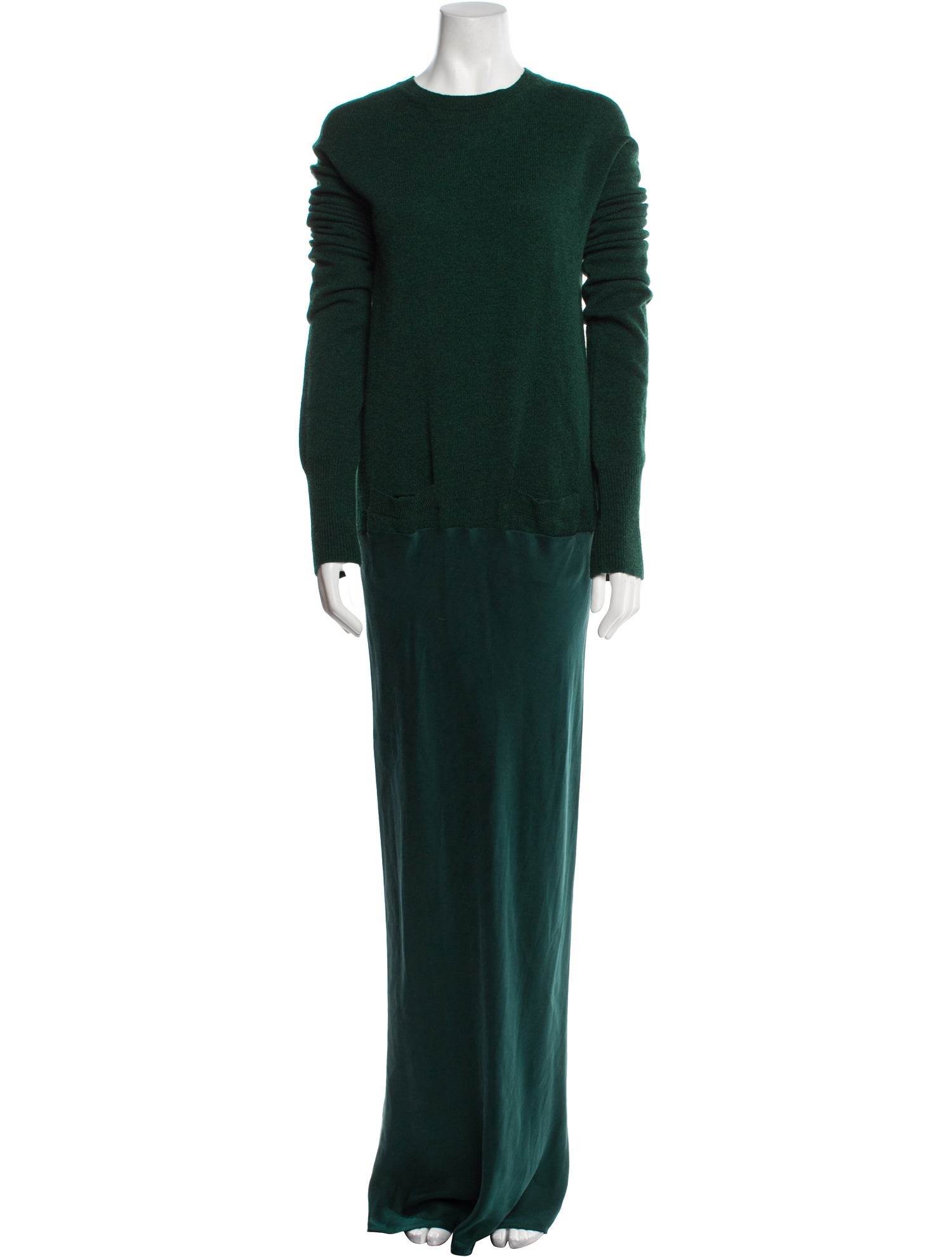 Haider Ackermann Virgin Wool Long Dress