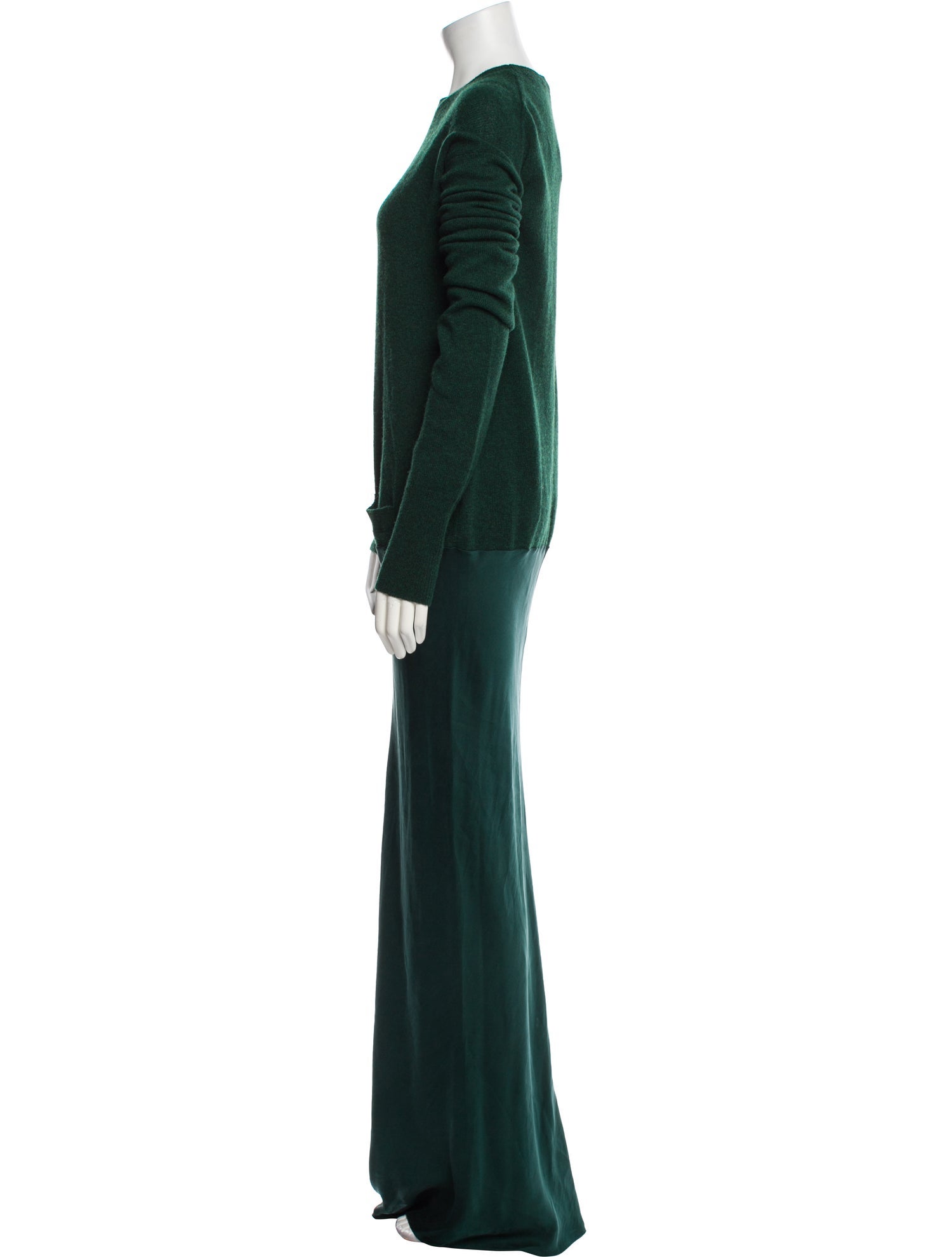 Haider Ackermann Virgin Wool Long Dress