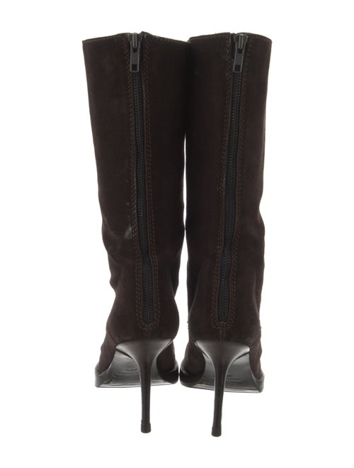 Haider Ackermann Suede Lace-Up Boots