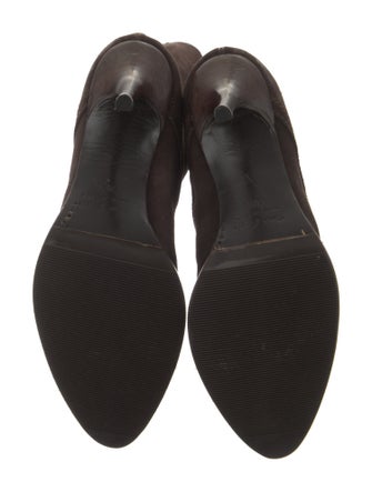 Haider Ackermann Suede Lace-Up Boots