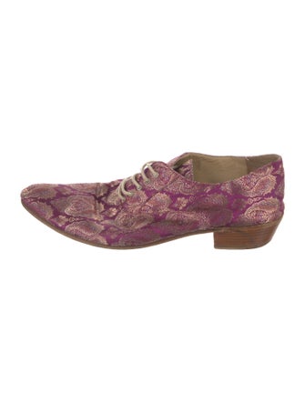 Haider Ackermann Floral Print Ballet Flats