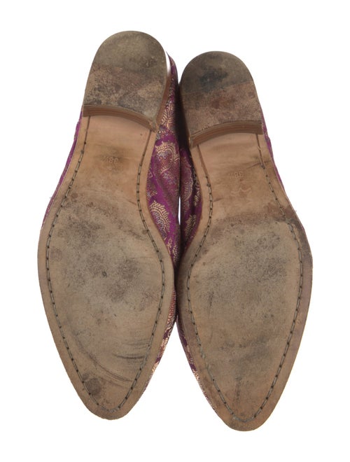 Haider Ackermann Floral Print Ballet Flats