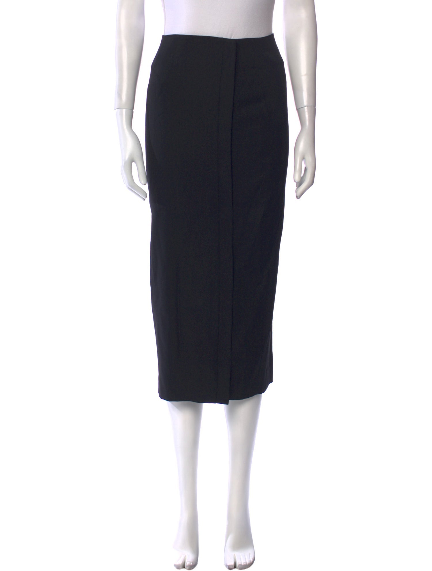 Haider Ackermann Ruffle Embellishment Midi Length Skirt