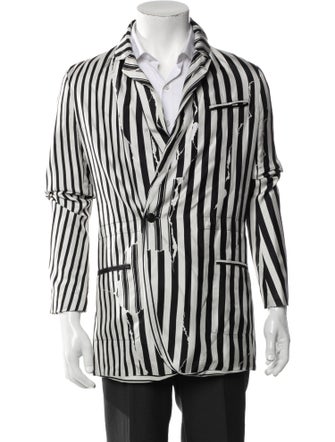 Haider Ackermann Striped Jacket