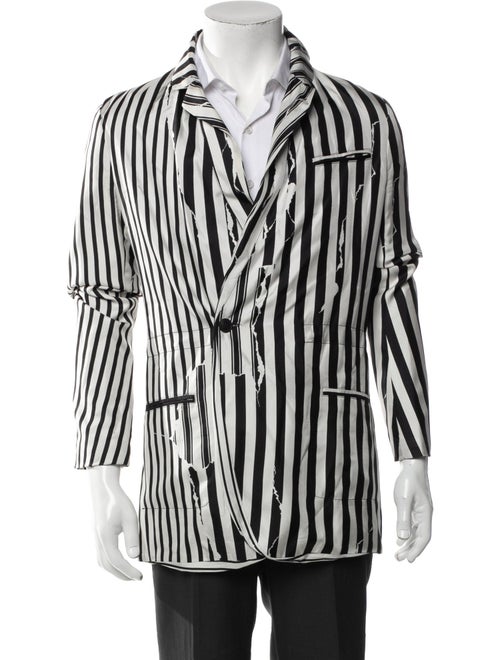 Haider Ackermann Striped Jacket