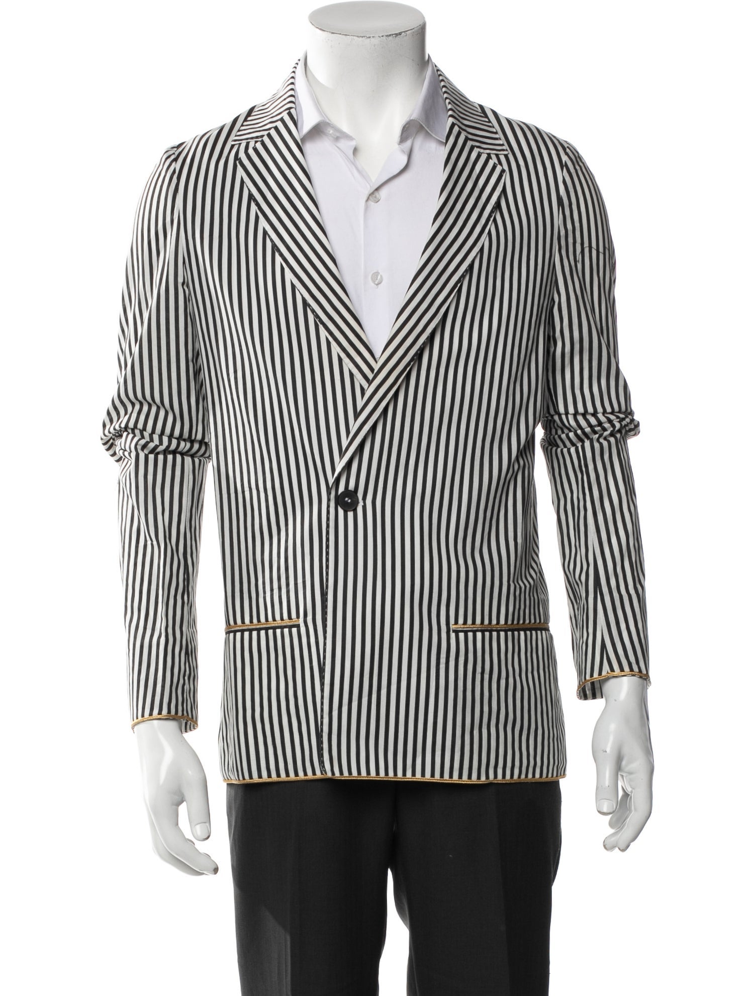 Haider Ackermann Striped Jacket