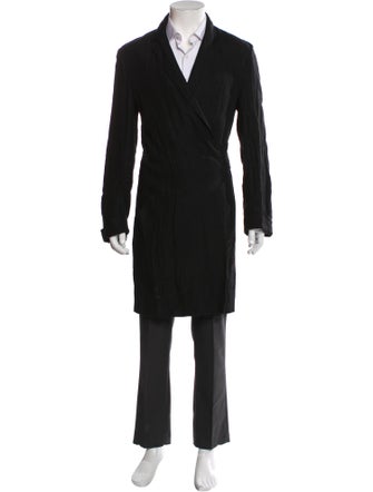 Haider Ackermann Linen Overcoat