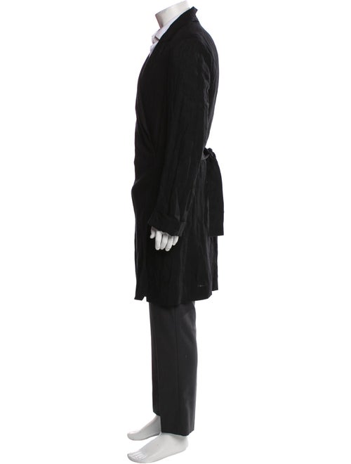 Haider Ackermann Linen Overcoat