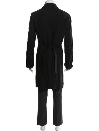 Haider Ackermann Linen Overcoat