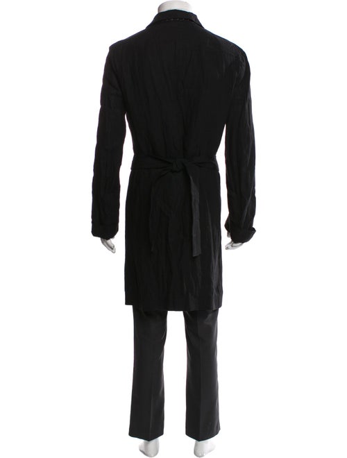 Haider Ackermann Linen Overcoat