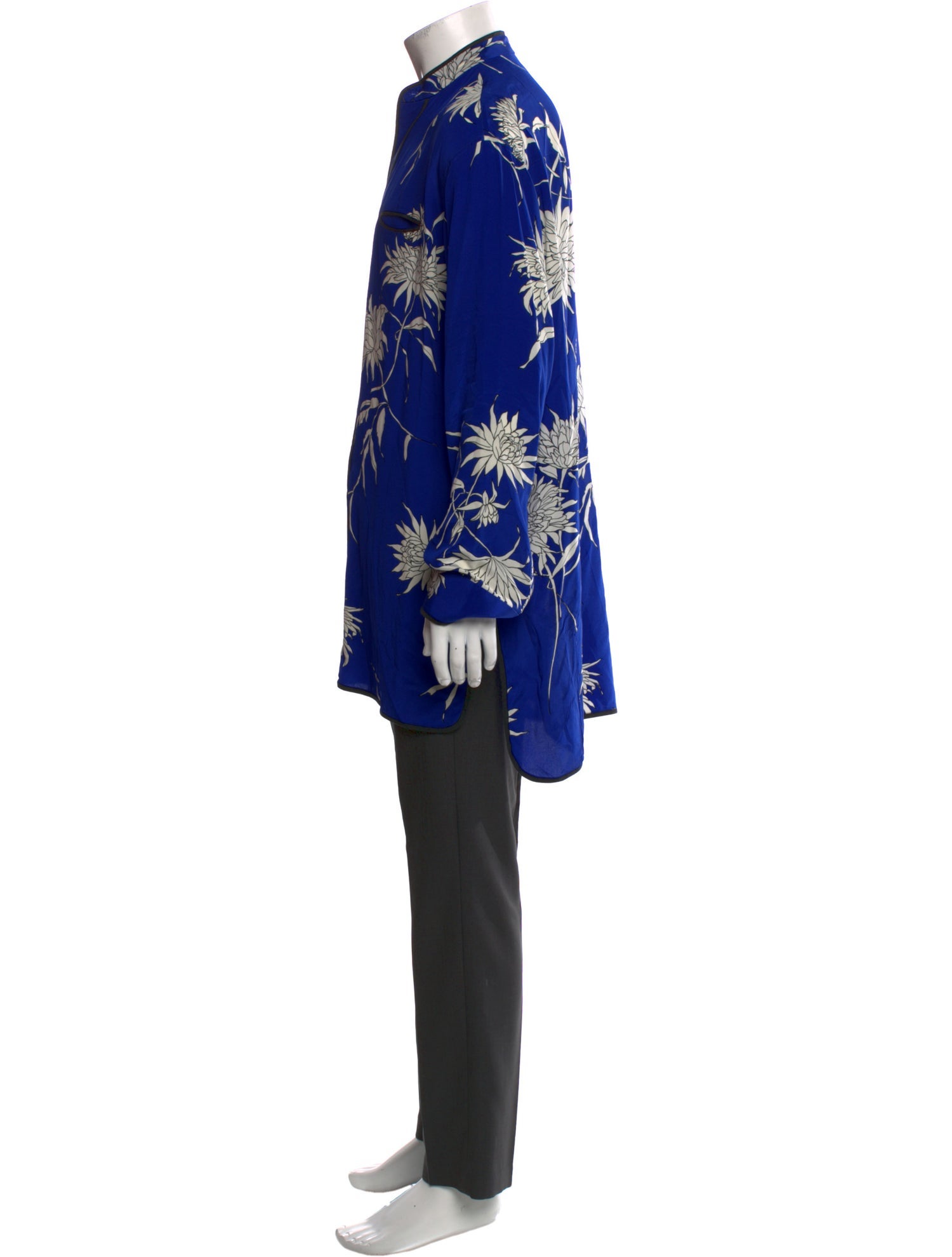 Haider Ackermann Silk Printed Shirt