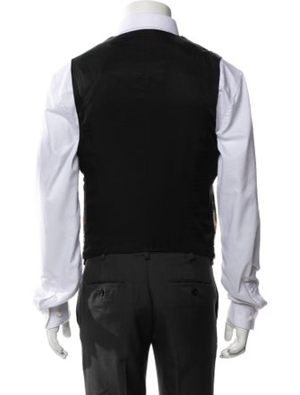 Haider Ackermann Animal Print Suit Vest