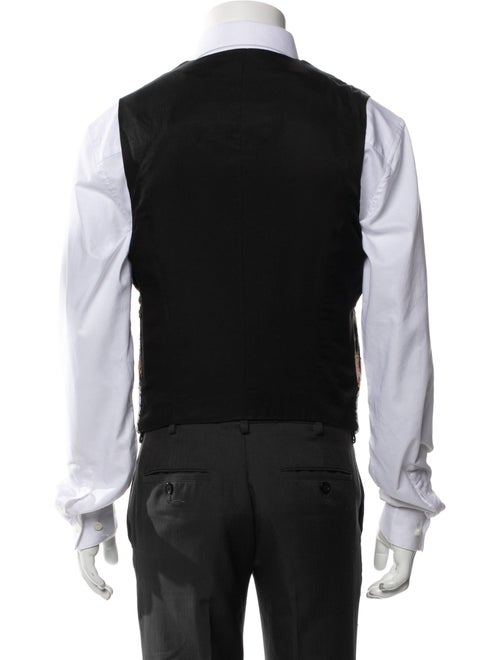 Haider Ackermann Animal Print Suit Vest