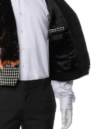 Haider Ackermann Animal Print Suit Vest