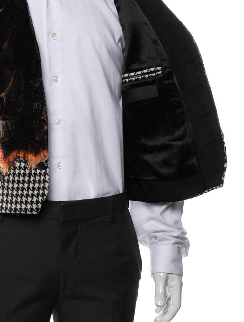 Haider Ackermann Animal Print Suit Vest