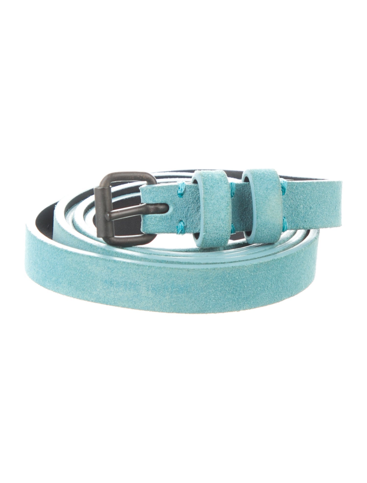 Haider Ackermann Skinny Suede Belt