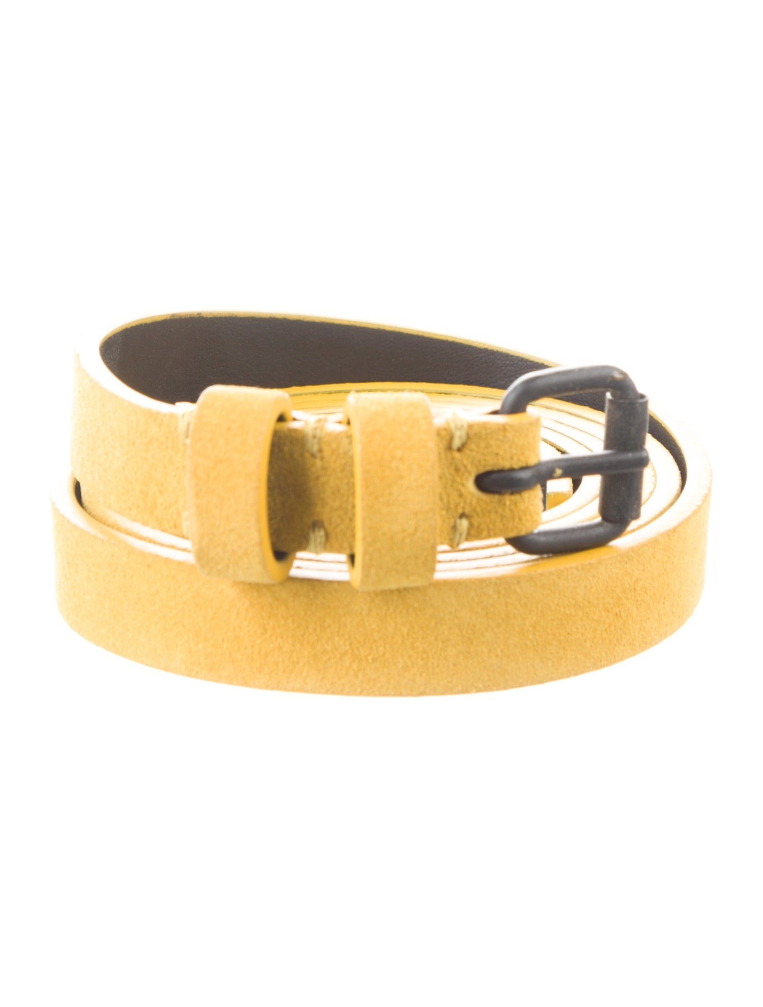 Haider Ackermann Skinny Suede Belt Kit