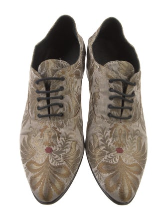 Haider Ackermann Animal Print Oxfords