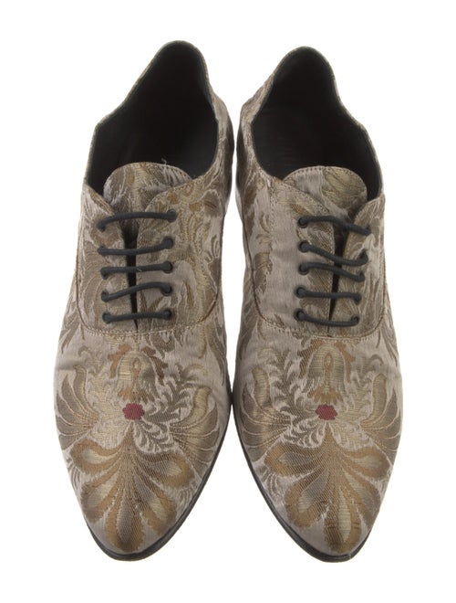 Haider Ackermann Animal Print Oxfords