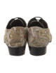 Haider Ackermann Animal Print Oxfords