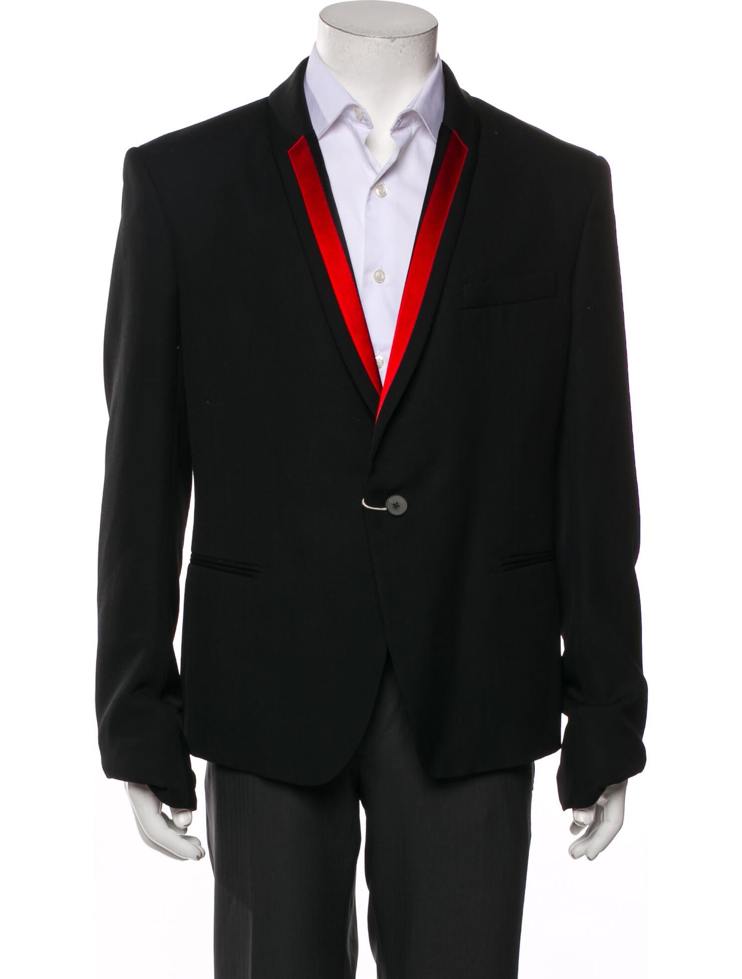 Haider Ackermann Virgin Wool Peacoat