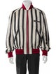 Haider Ackermann Striped Bomber Jacket