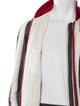 Haider Ackermann Striped Bomber Jacket