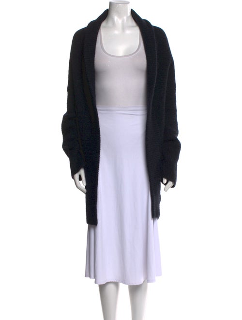 Haider Ackermann Mohair Open Front Sweater