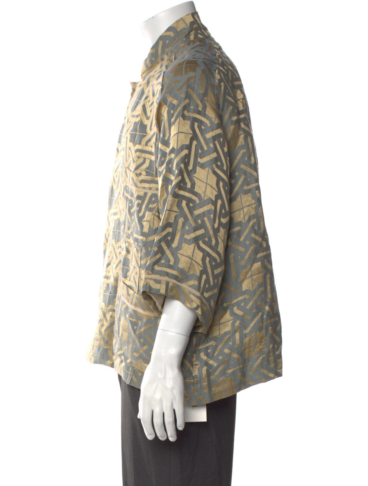 Haider Ackermann Linen Printed Shirt