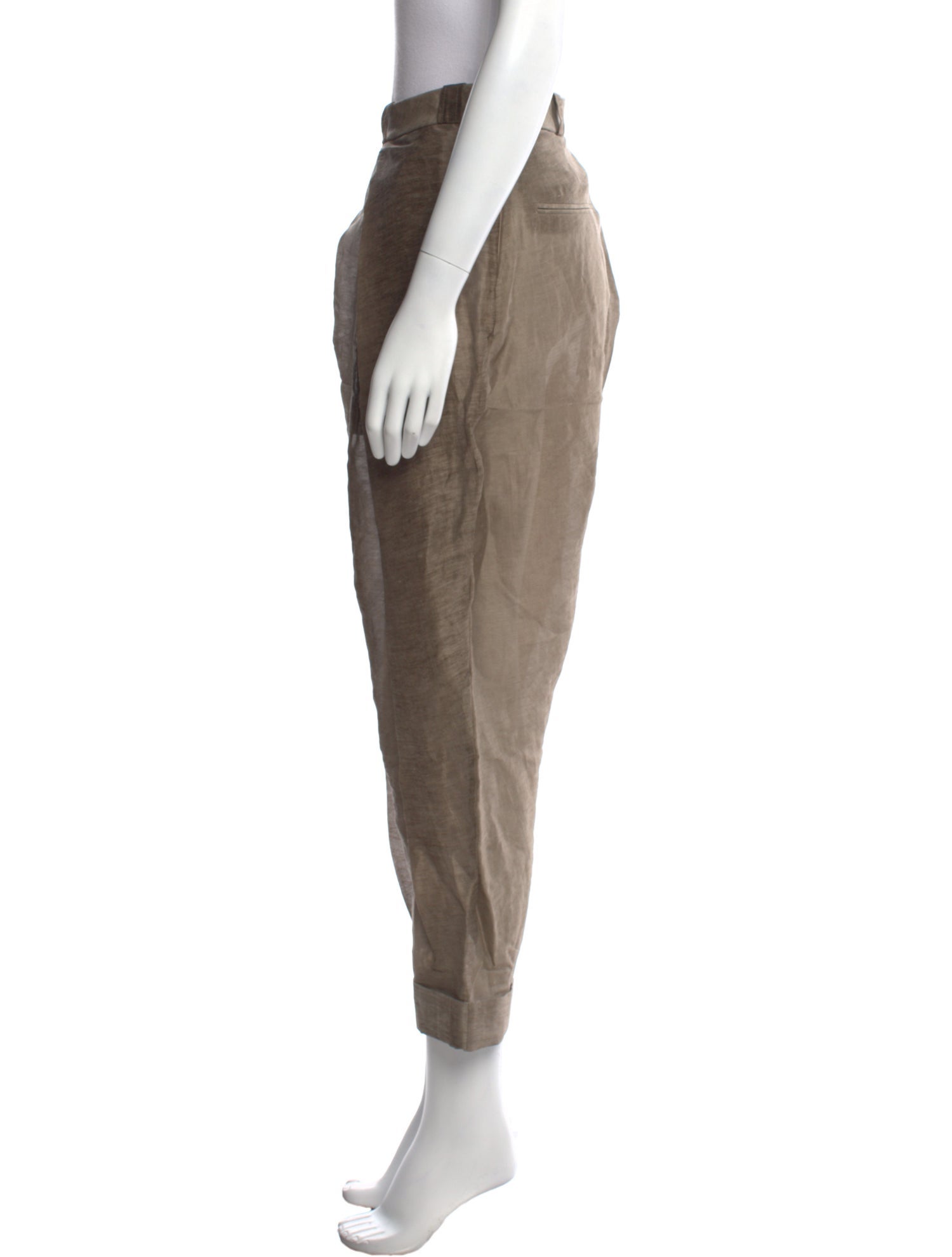 Haider Ackermann Linen Straight Leg Pants w/ Tags