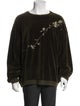 Haider Ackermann Graphic Print Crew Neck Sweatshirt