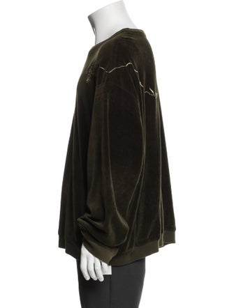 Haider Ackermann Graphic Print Crew Neck Sweatshirt