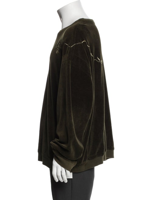 Haider Ackermann Graphic Print Crew Neck Sweatshirt