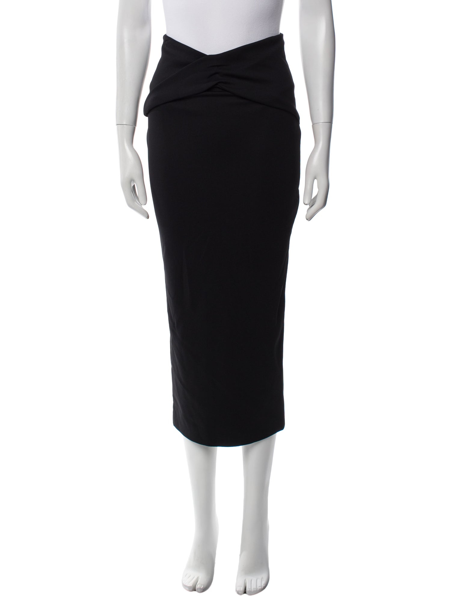 Haider Ackermann Nylon Midi Length Skirt