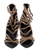 Haider Ackermann Leather Gladiator Sandals