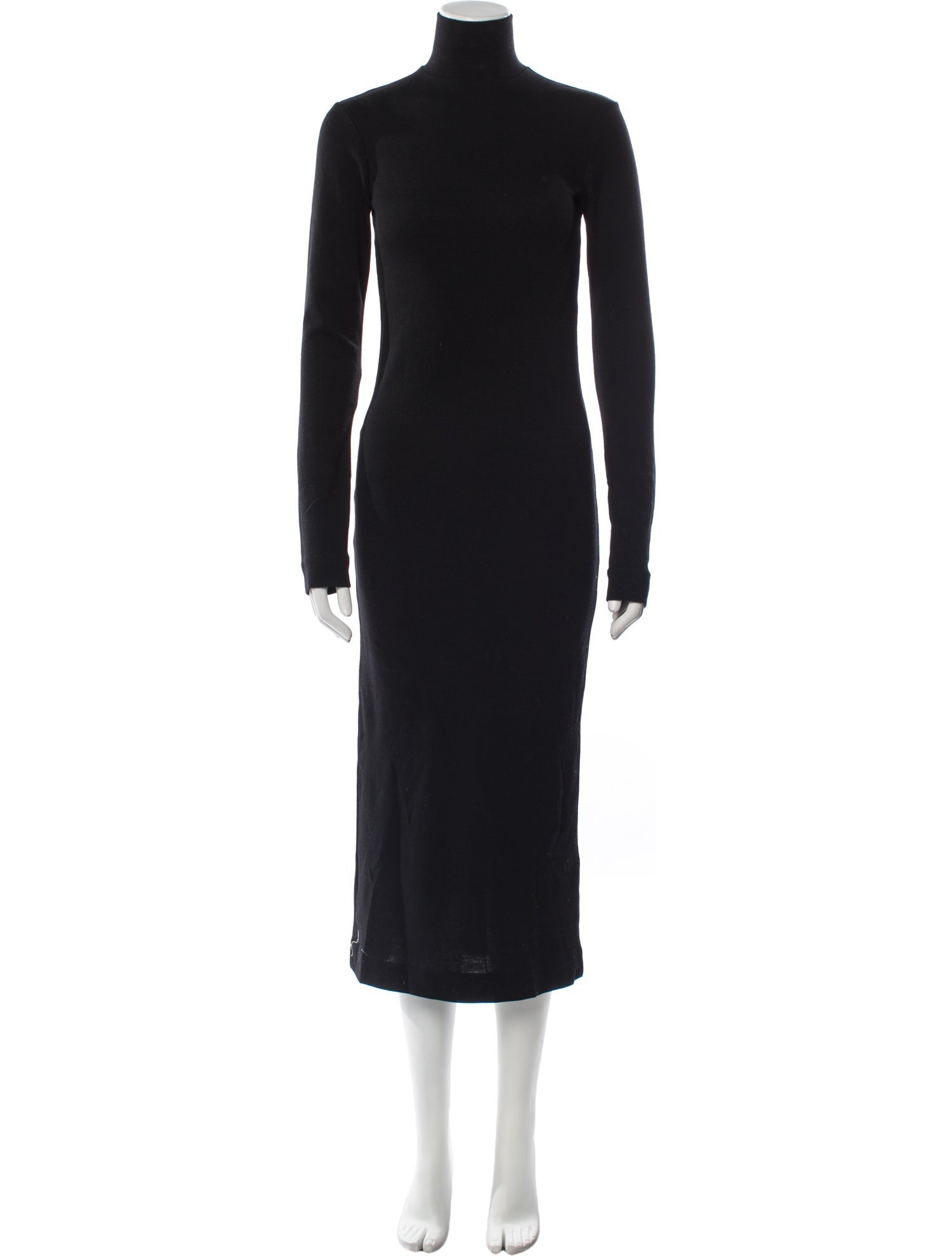 Haider Ackermann Turtleneck Long Dress