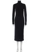 Haider Ackermann Turtleneck Long Dress