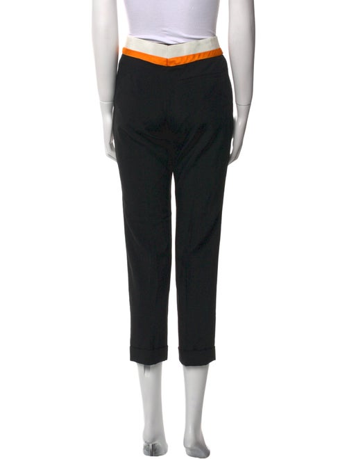 Haider Ackermann Colorblock Pattern Straight Leg Pants