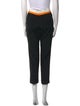 Haider Ackermann Colorblock Pattern Straight Leg Pants