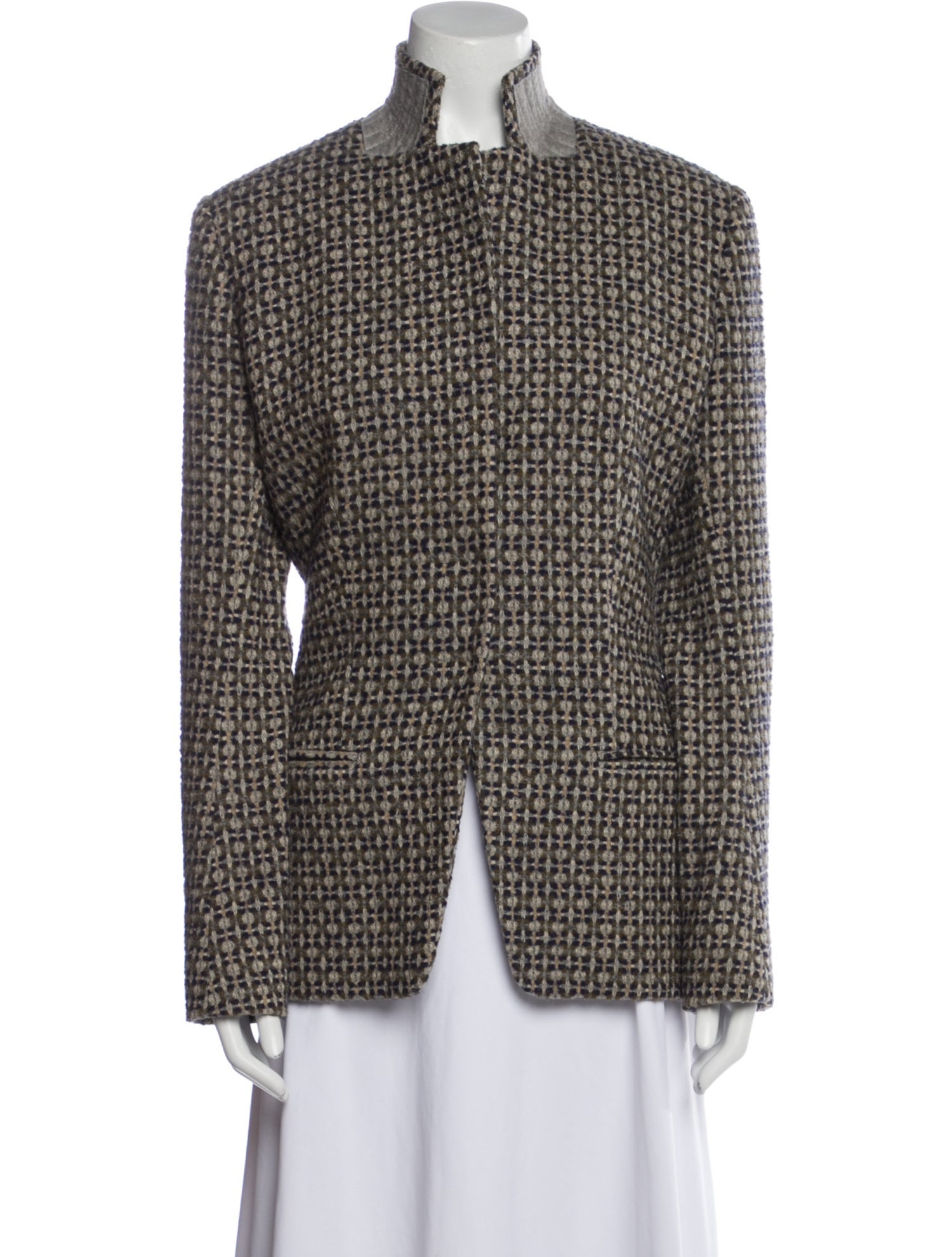 Haider Ackermann Virgin Wool Printed Blazer
