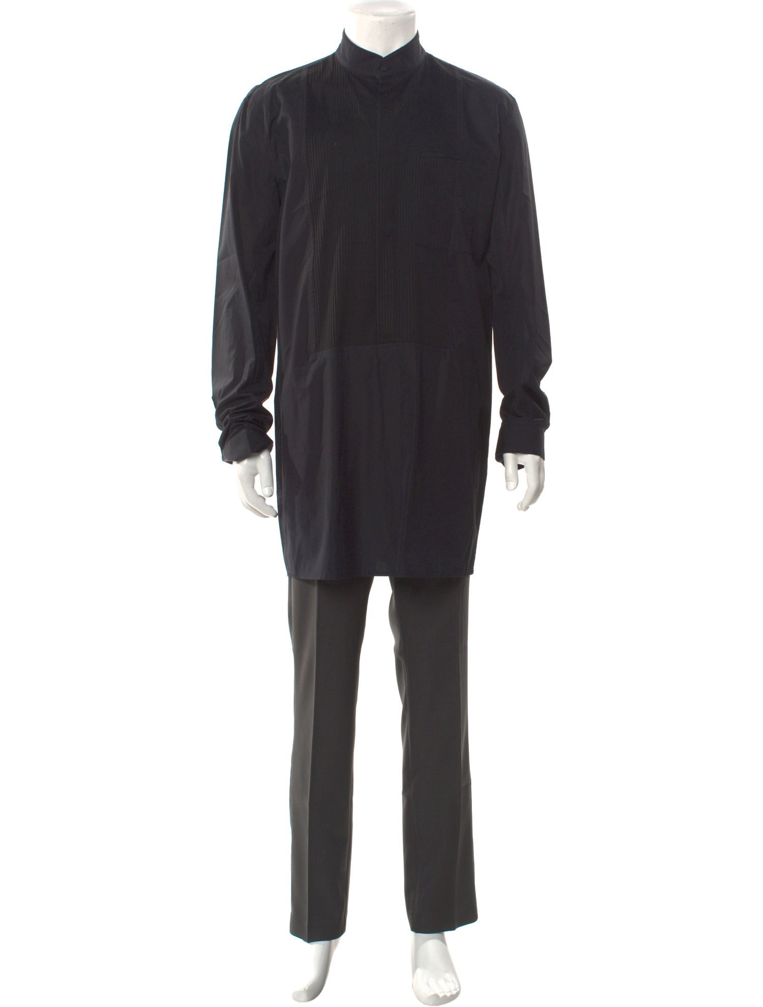 Haider Ackermann Long Sleeve Tuxedo Shirt