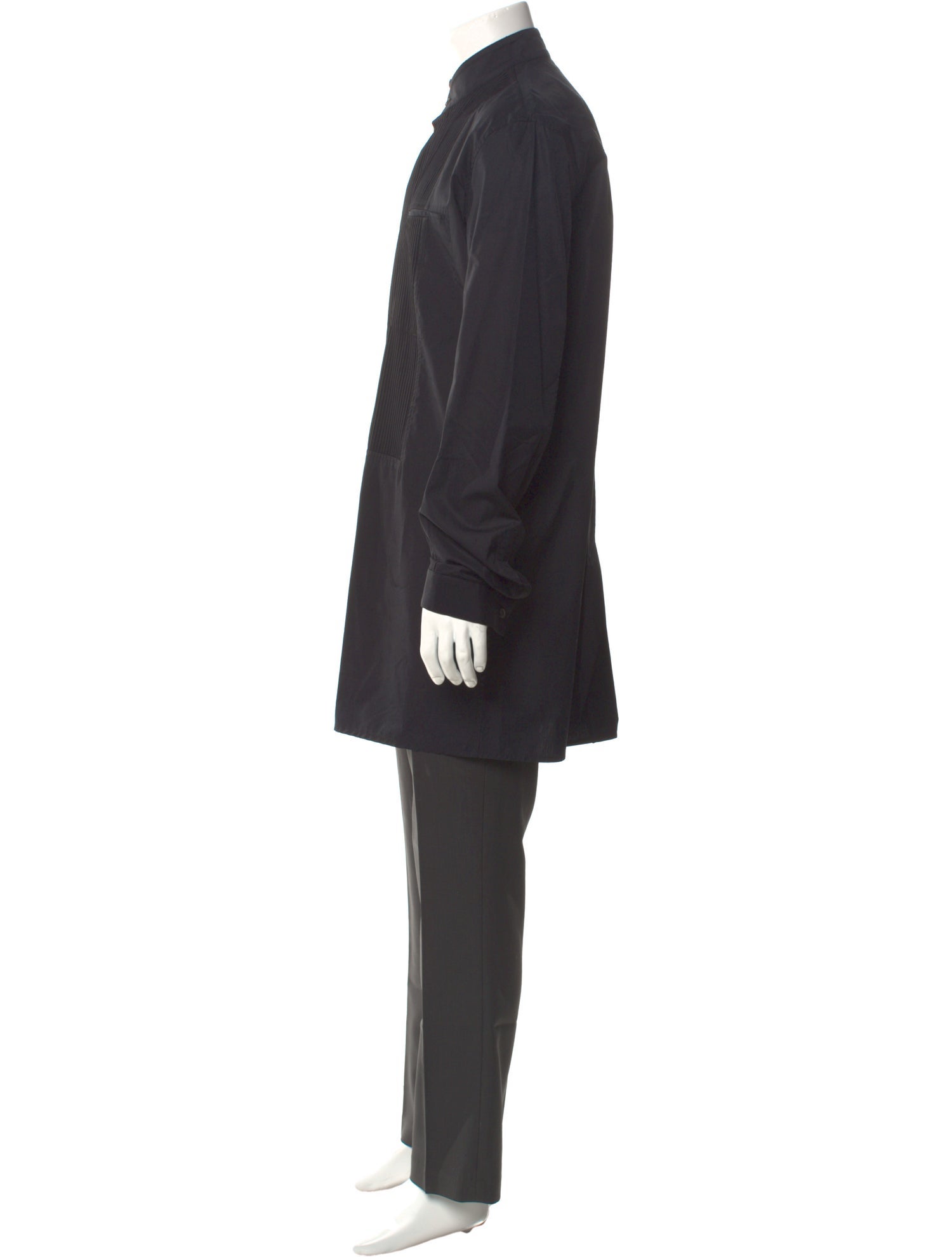 Haider Ackermann Long Sleeve Tuxedo Shirt