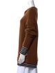 Haider Ackermann Striped Scoop Neck Sweater