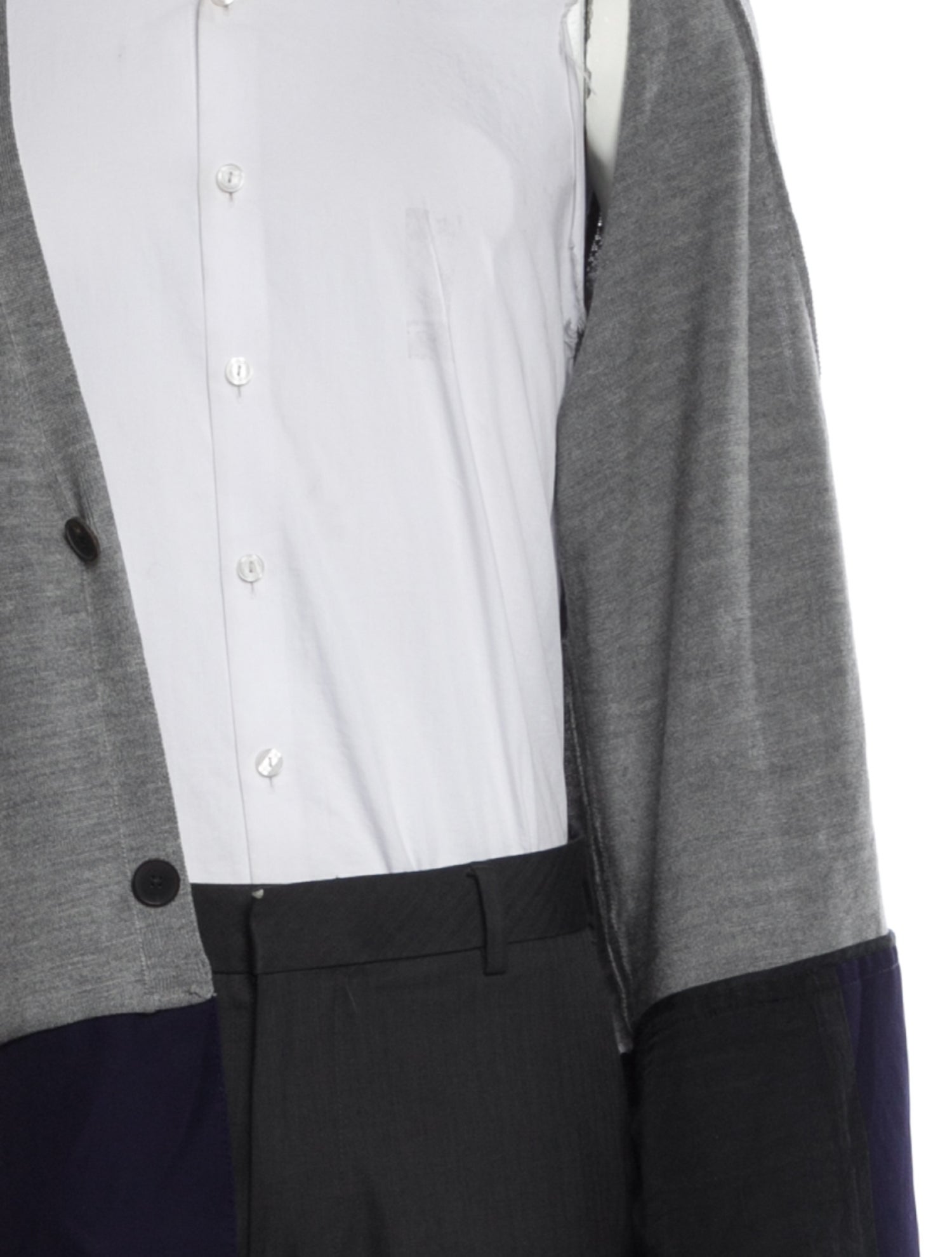 Haider Ackermann V-Neck Long Sleeve Cardigan