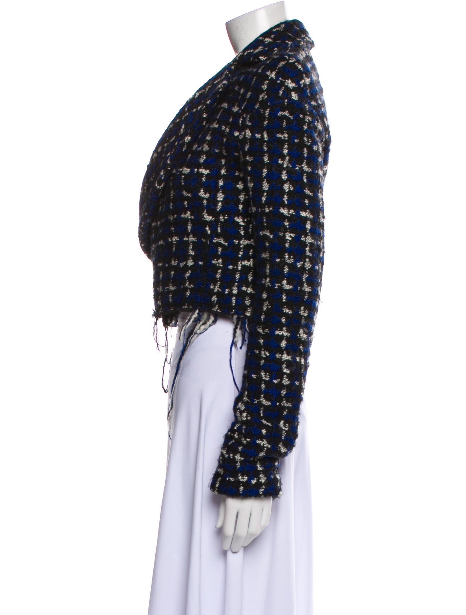 Haider Ackermann Plaid Print Blazer