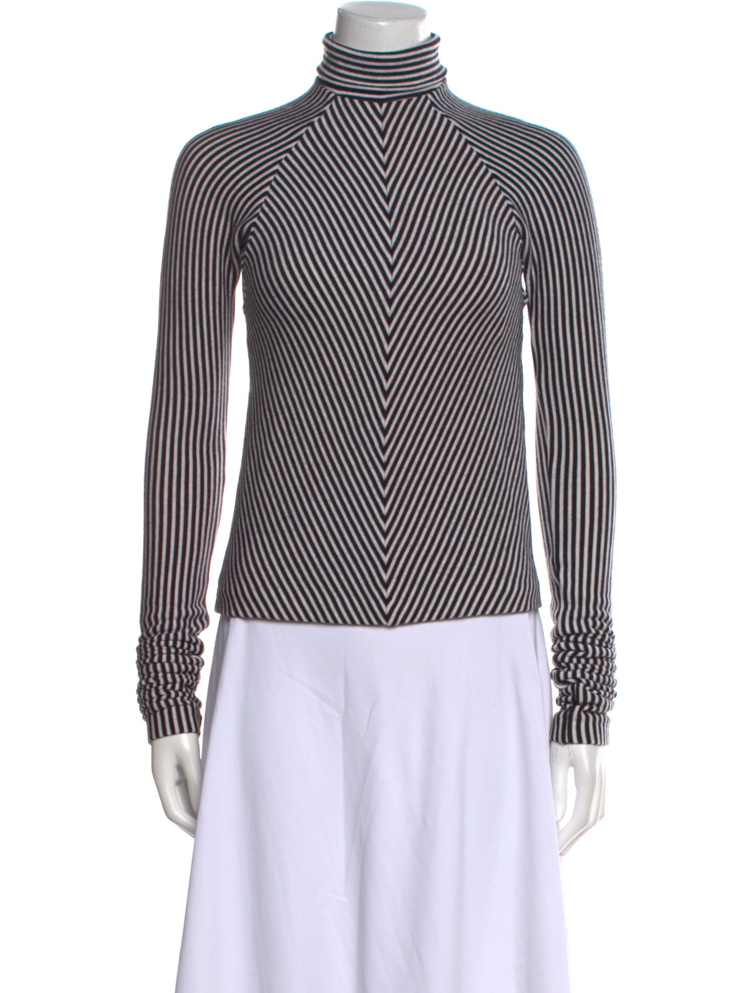 Haider Ackermann Wool Striped Top