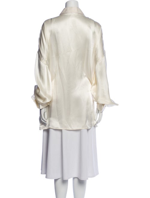 Haider Ackermann Silk V-Neck Tunic