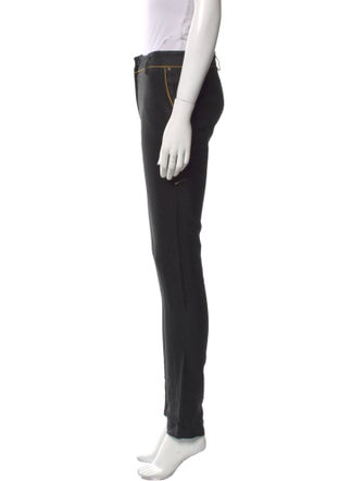 Haider Ackermann Leather Skinny Leg Pants