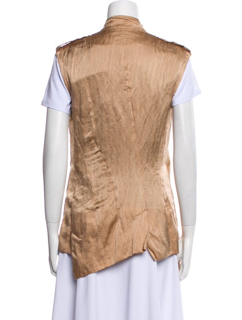 Haider Ackermann Silk Graphic Print Vest