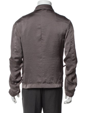 Haider Ackermann Graphic Print Moto Jacket